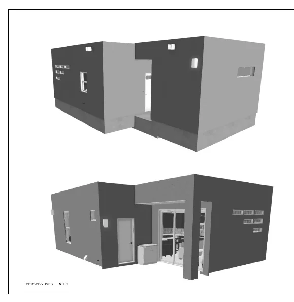 Pool House and Guest Suite drawing
